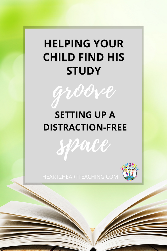 How to Help Your Child Find His Study Groove: Setting Up a Distraction-Free Space