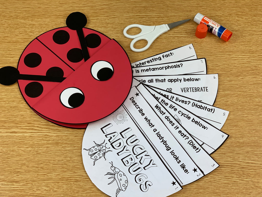 All About Ladybugs Craft and Activity Pack