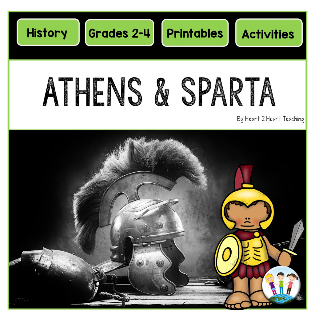 Daily Life in Athens and Sparta Unit: Compare and Contrast Passages and Activities