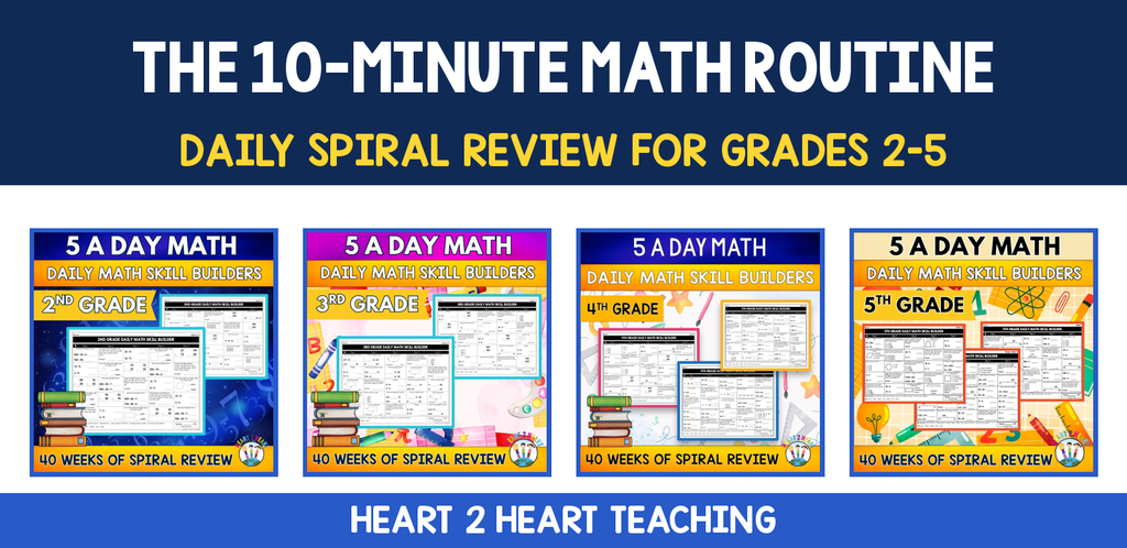 Daily Math Spiral Review: The 10-Minute Routine That Makes Math Stick