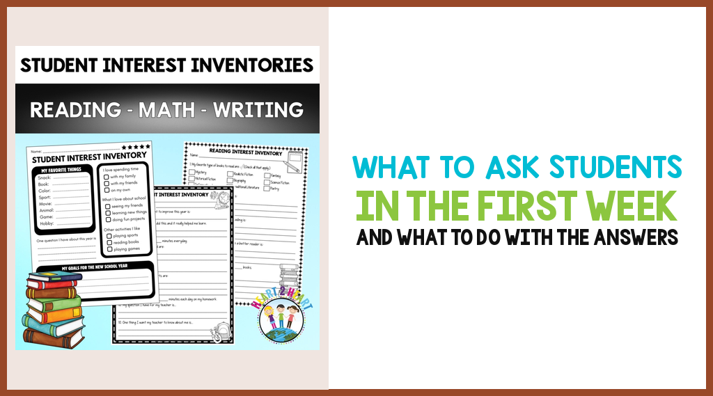 What to Ask Students in the First Week (and What to Do With Their Answers)