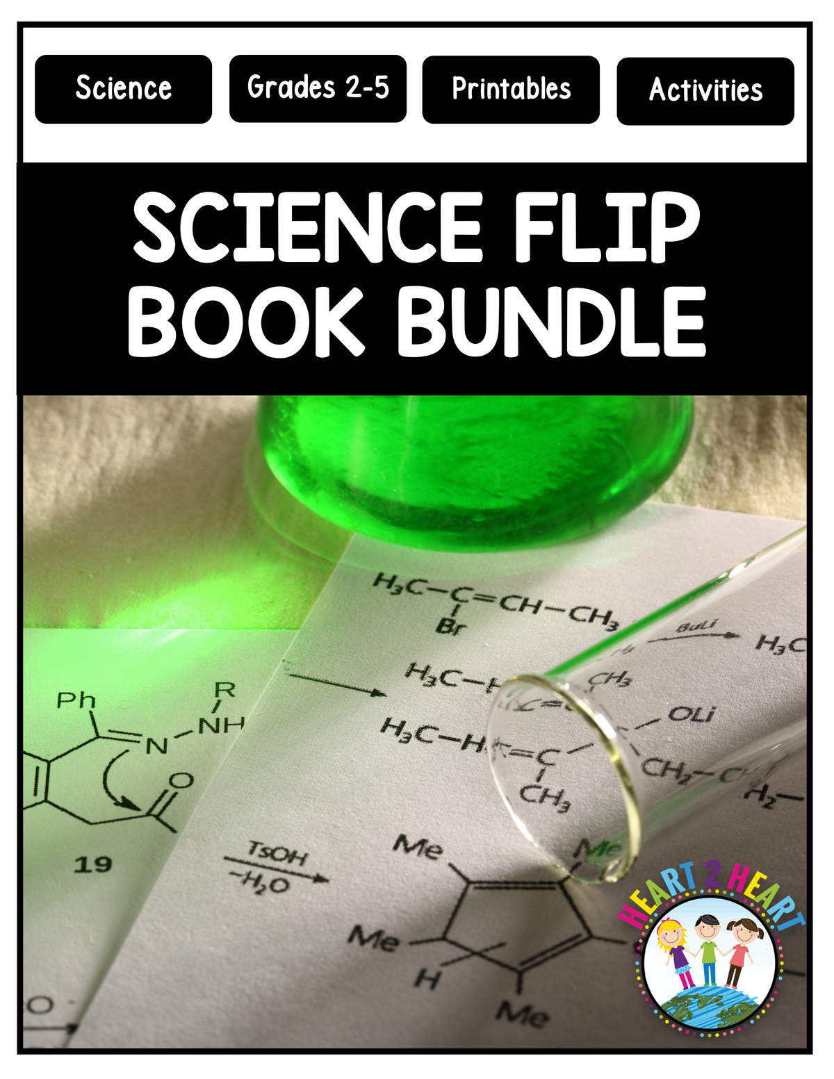 Science Flip Book Example Science 12 Flip Books Bundle – Heart 2 Heart Teaching