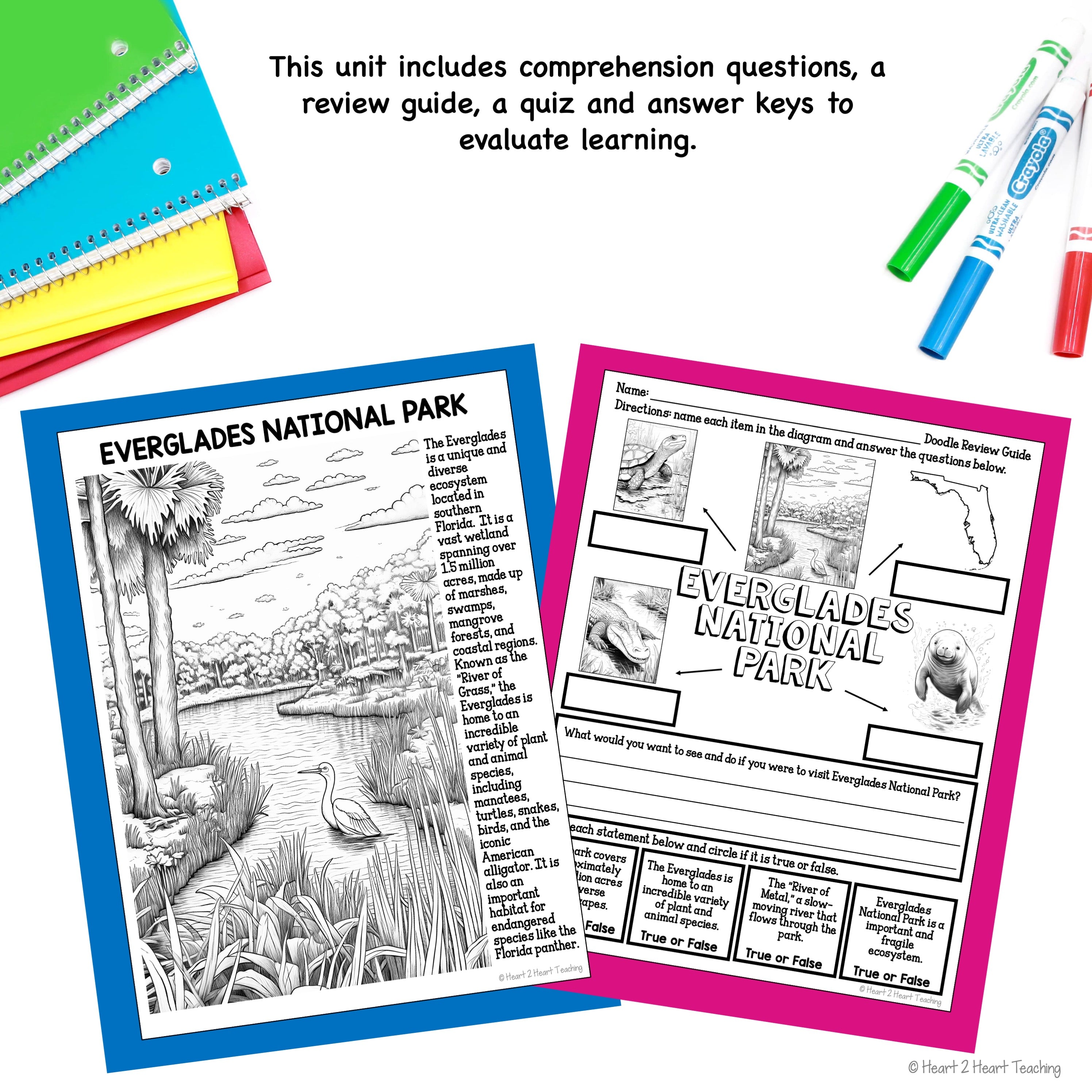 Everglades National Park Coloring Pages – Heart 2 Heart Teaching Everglades National Park Coloring Pages – Heart 2 Heart Teaching
