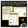 Hold on Tight bat passage, a Batty for Bats scavenger hunt and a twelve statement myth or fact activity
