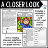 La Befana vocabulary cut and sort activity with panettone and presepe, plus a word search