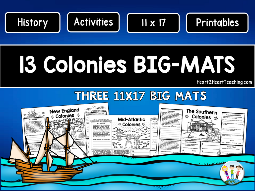 13 Colonies BIG-MATS® are FUN in a BIG Way!