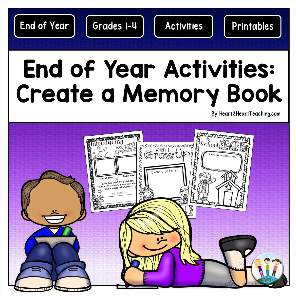 End of Year Project: Create a Memory Scrapbook Keepsake – Heart 2 Heart ...