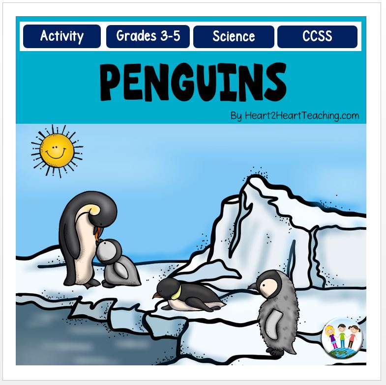 Waddle This Way to Learn All About Penguins Activity Pack