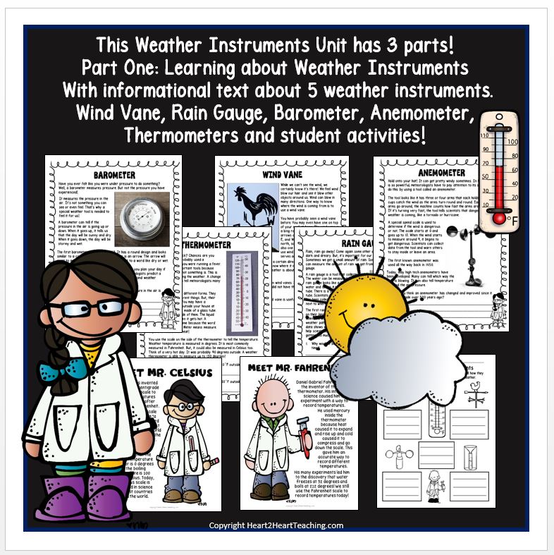 Weather Instruments: A Science/language Arts Unit for Grade Two/three [Book]