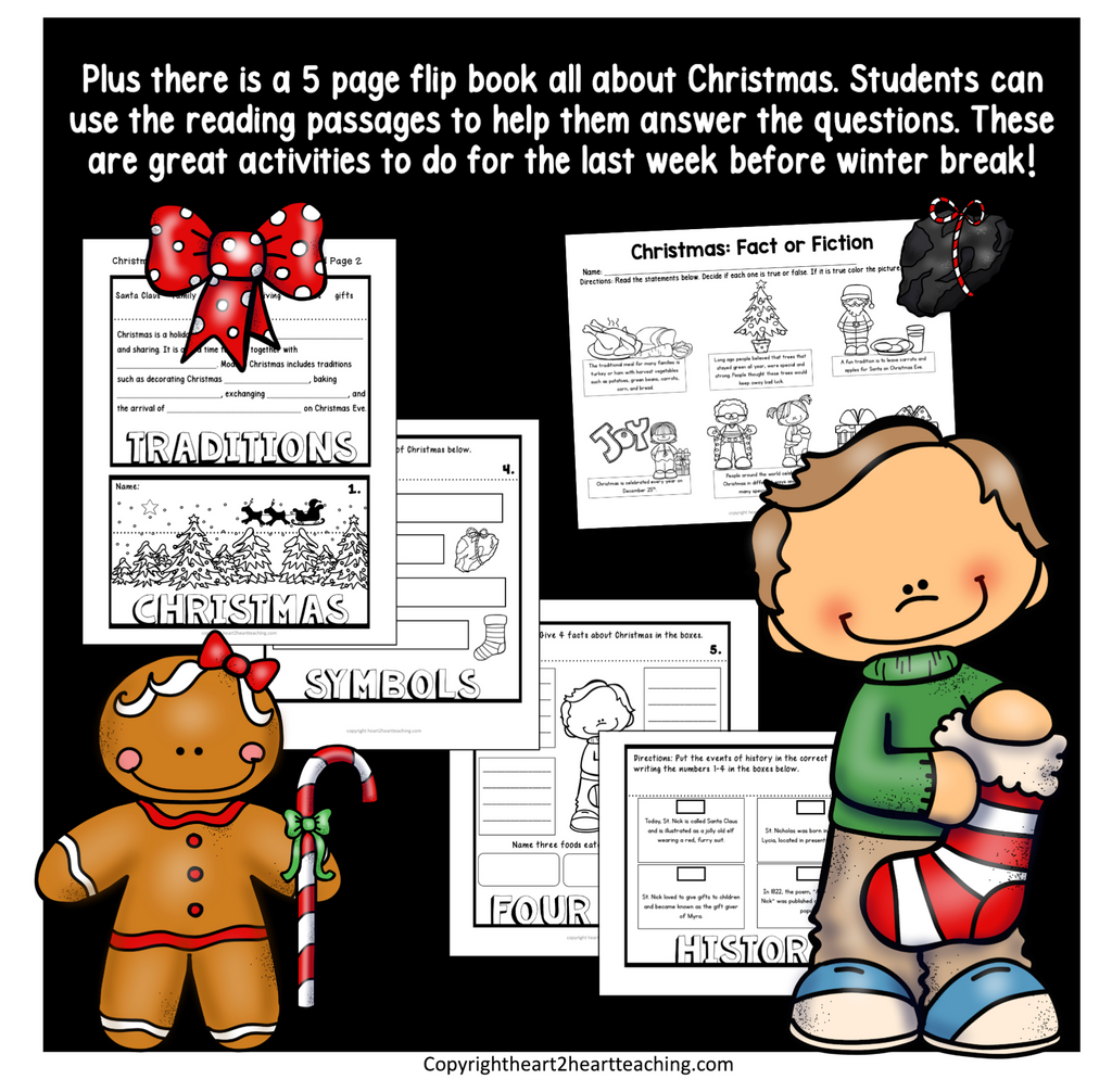 Christmas Activities with Scavenger Hunt and Letter to Santa
