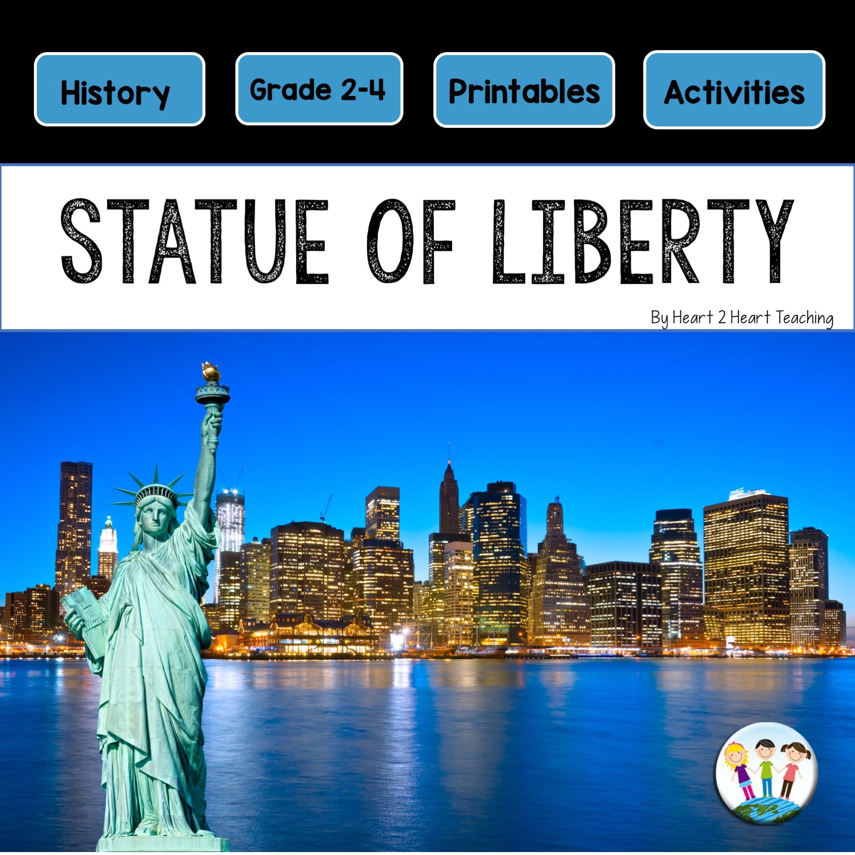 Let's Learn About the Statue of Liberty Mini Unit