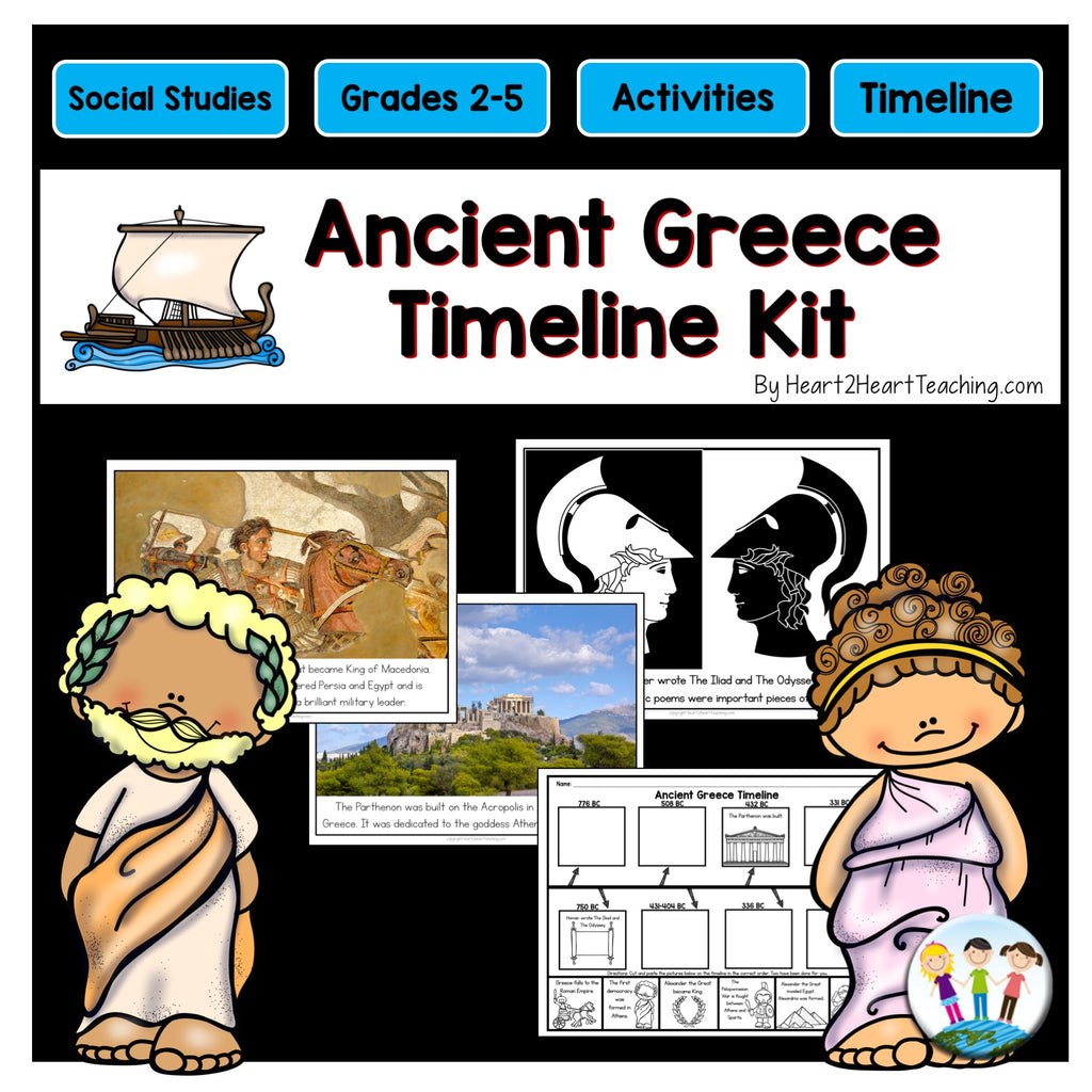 Ancient Greece Timeline and Bulletin Board Kit