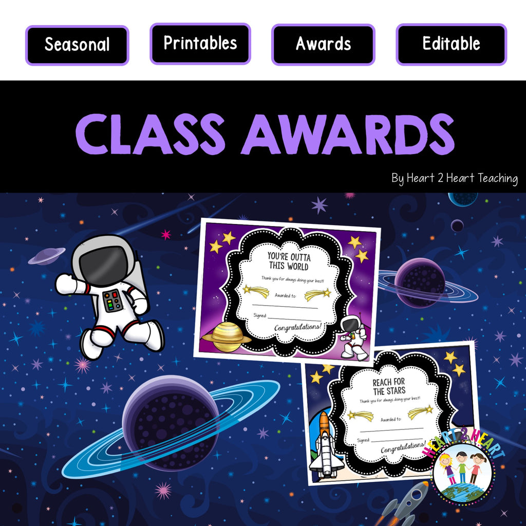 Out of this World Class Awards for the End of the Year