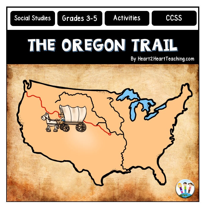 Let's Explore the Oregon Trail Activity Pack