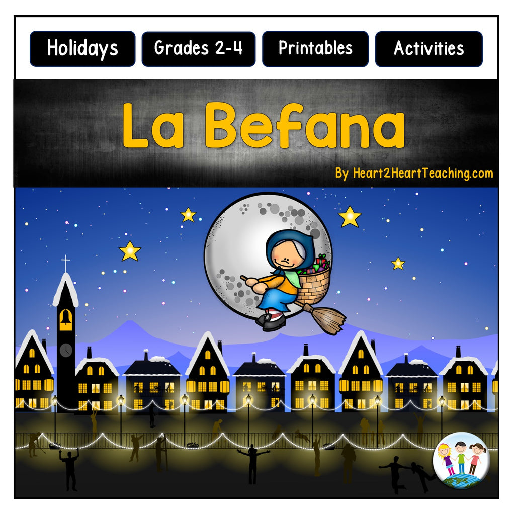 Christmas in Italy: La Befana Activities and Flip Book