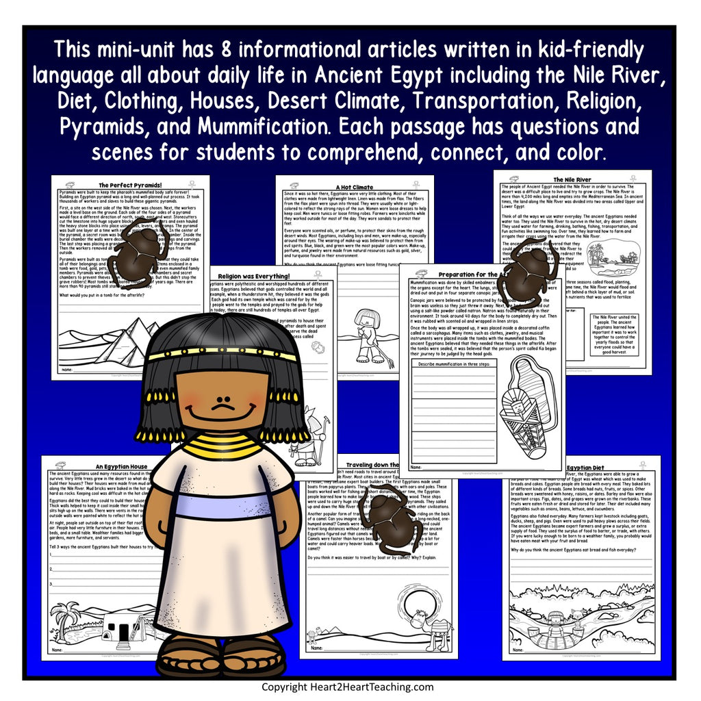 Daily Life in Ancient Egypt Unit