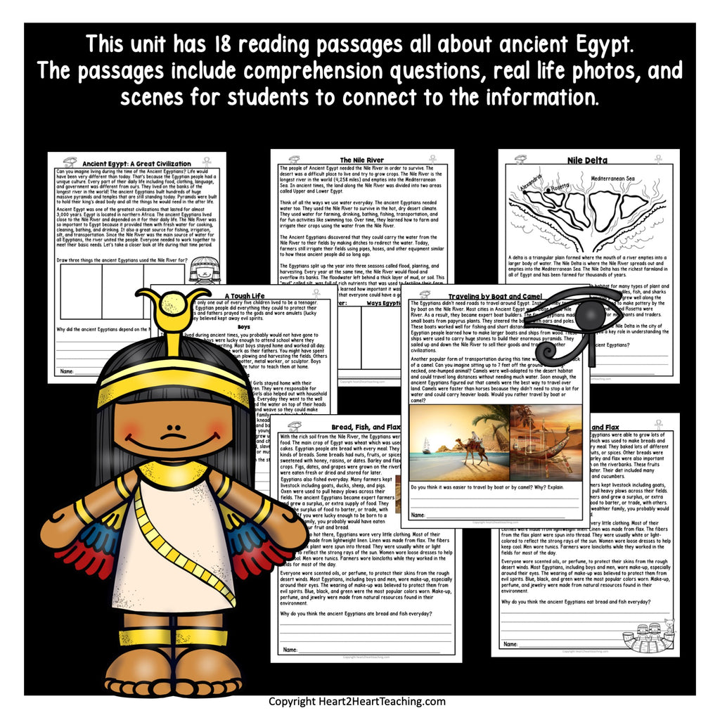 Take a Step Back in Time To Learn All About Ancient Egypt Unit