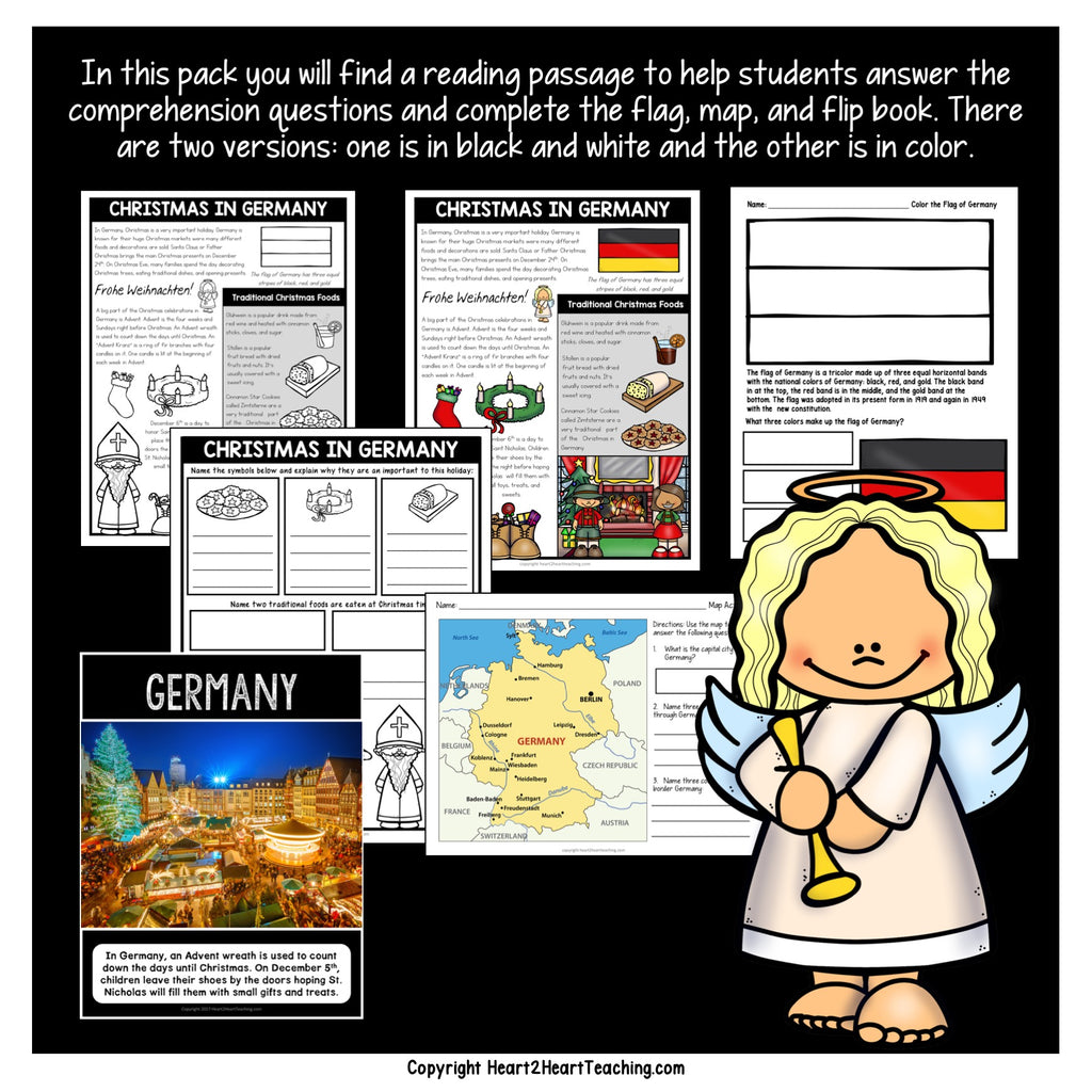 Christmas in Germany Activity Pack