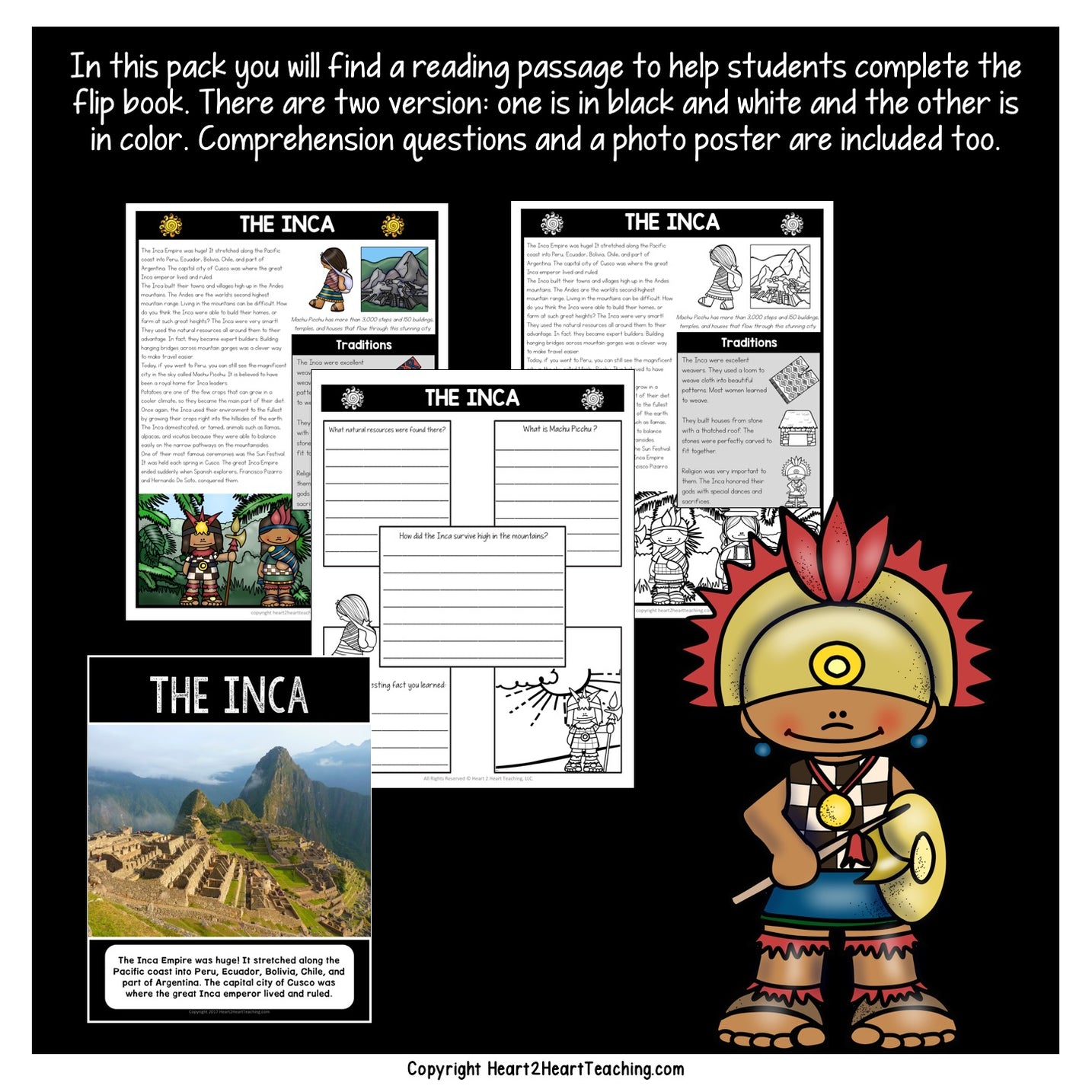 Let's Learn About the Incas Mini Unit – Heart 2 Heart Teaching