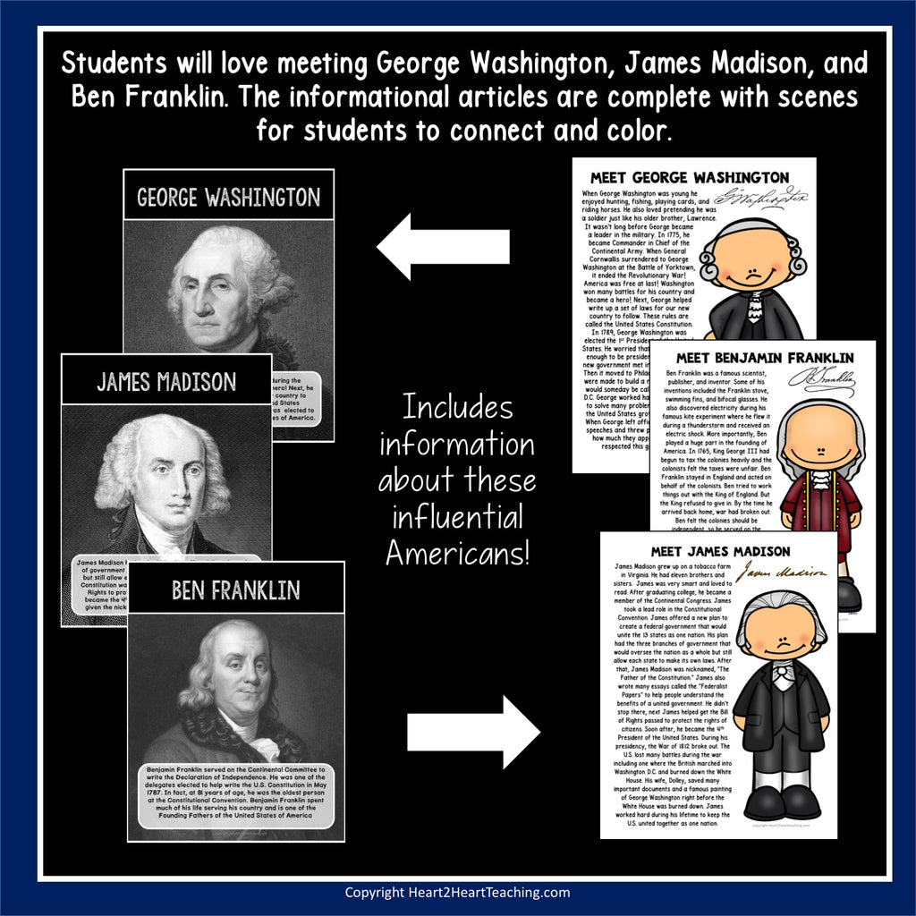 The Writing of the US Constitution: Constitution Day Activities