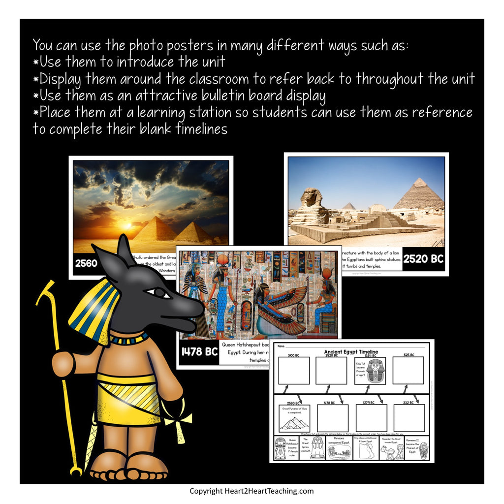 Ancient Egypt Timeline & Bulletin Board Kit