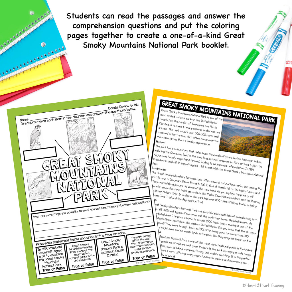 Great Smoky Mountains National Park Coloring Pages