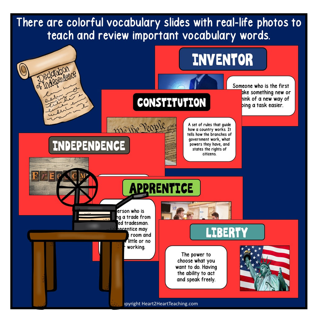The Life Story of Benjamin Franklin Powerpoint