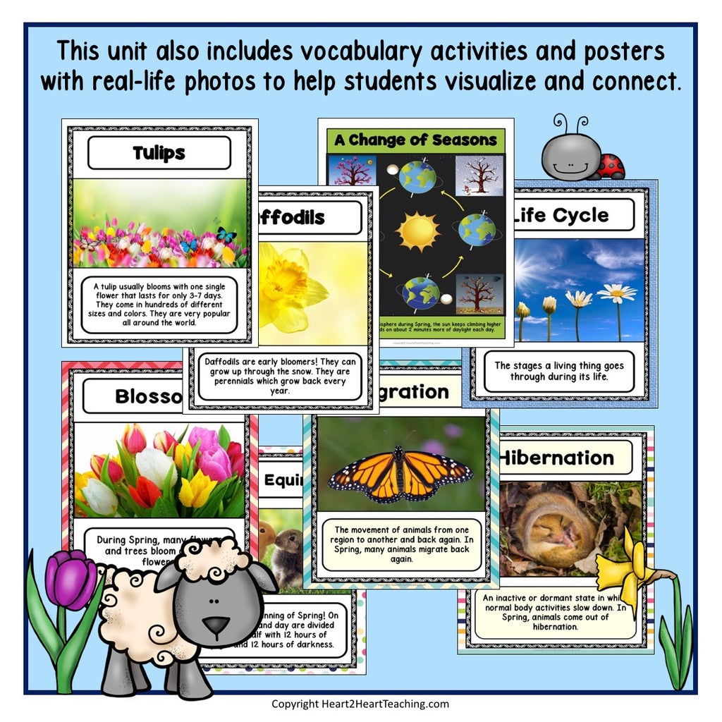 The Signs of Spring Activity Pack
