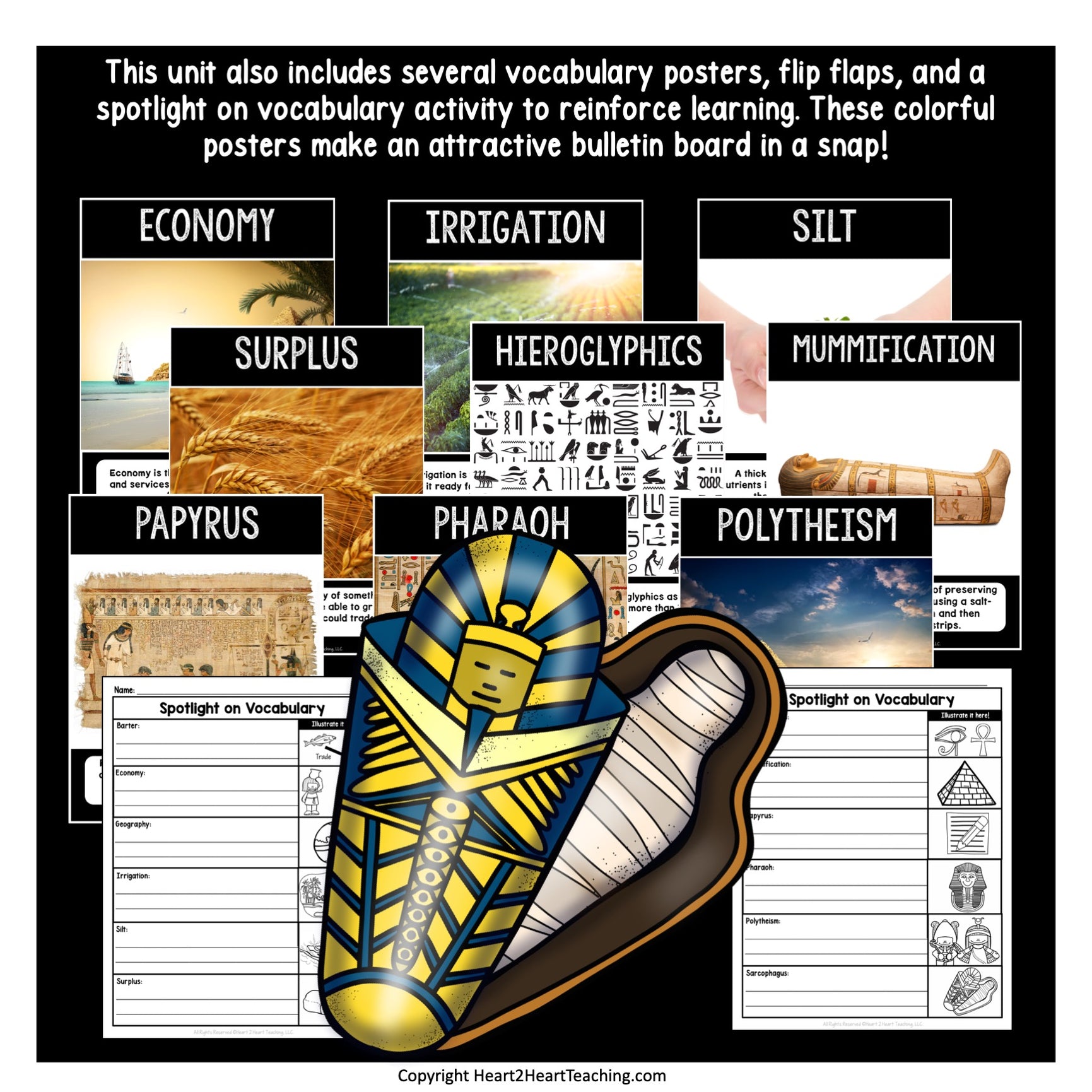 Take a Step Back in Time To Learn All About Ancient Egypt Unit – Heart ...
