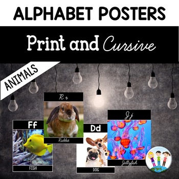 Alphabet Posters: Animals (A to Z)