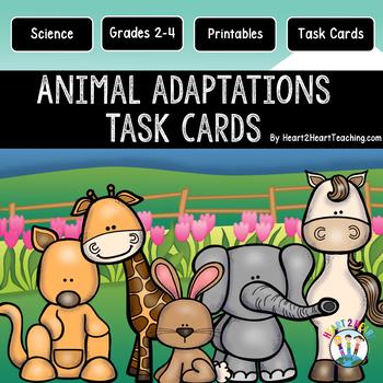 Animal Adaptions Task Cards