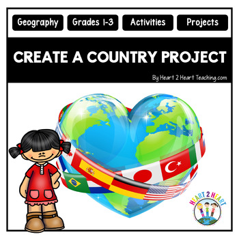 Create a Country Project for Elementary Grades 1-3