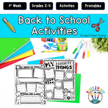 Goal-Setting Activities For the First Week of School {Grades 2-4}