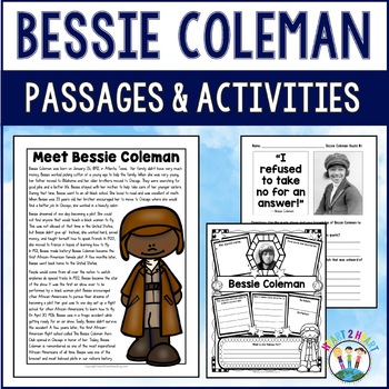 The Life Story of Bessie Coleman Biography Unit