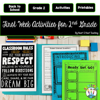 First Week of School Activities for 2nd Grade