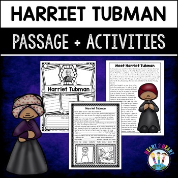 The Life Story of Harriet Tubman Activity Pack