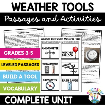 Learning all about Weather Tools: Articles, Activities, & Flip Book