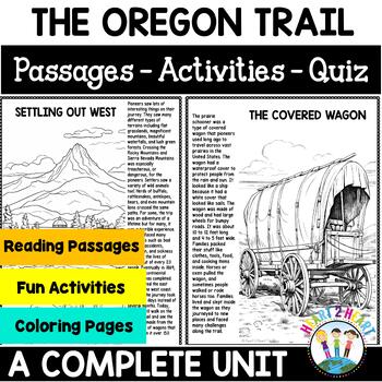 Let’s Explore the Oregon Trail Activity Pack