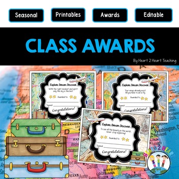 Reach for the Stars Class Awards for the End of the Year