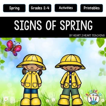 The Signs of Spring Activity Pack
