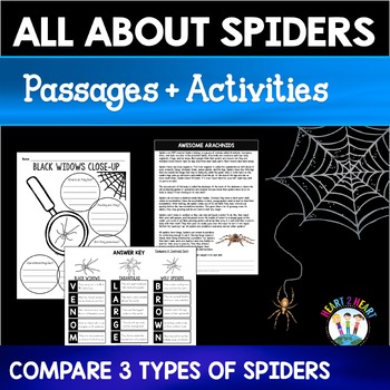 Let’s Learn All About Those Creepy Crawly Spiders Activity Pack