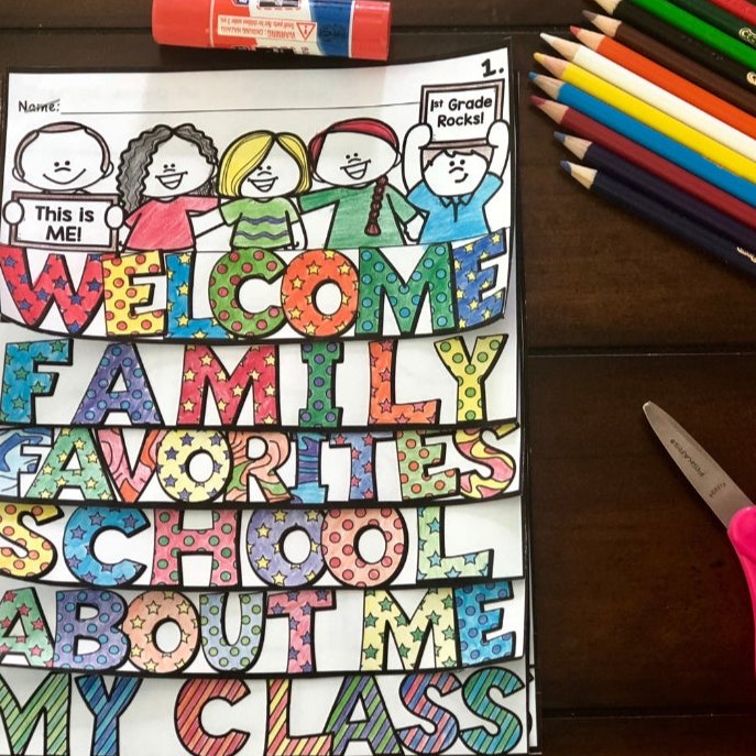 Welcome flip book