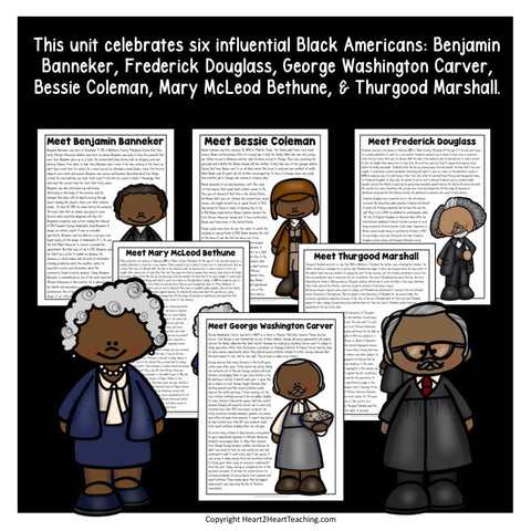 Black History Month Activity Bundle for Kids