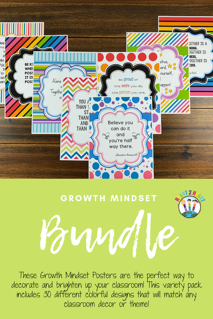 Growth Mindset Posters